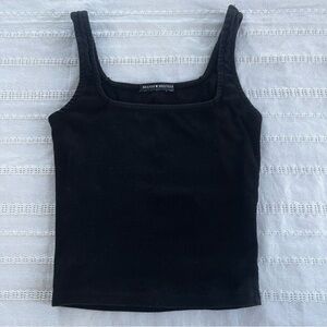 Brandy Melville Classic Black Tank Top